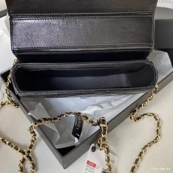 First Bag Ru WITH CHANEL CHANELUTCH CHAIN 0618